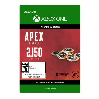 2150 APEX Coins - Xbox Live