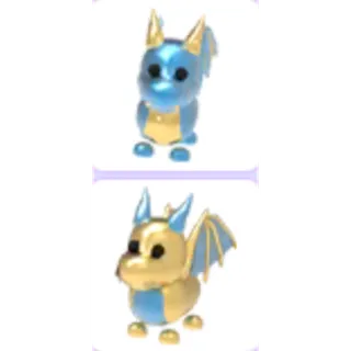 Golden and Diamond Dragon