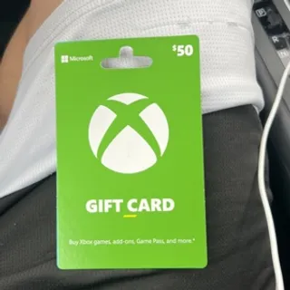 ⁠$50 Xbox Gift Card (US)