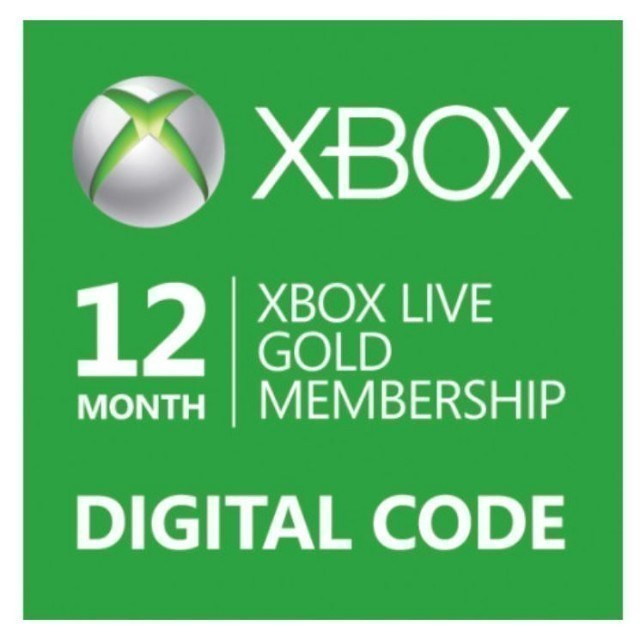 xbox live 12 month instant code