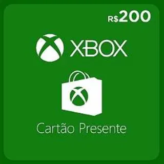 GIFT CARD BRAZIL - BRL XBOX GIFT CARD - R$200 - INSTANT DELIVERY.