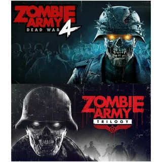 Zombie Army 4 Dead War + Zombie Army Trilogy Bundle Steam Keys PC Global