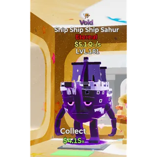 FORTNITE STEAL THE BRAINROT SHIP SHIP SHIP SAHUR