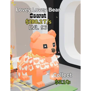 FORTNITE STEAL THE BRAINROT LOVEY LOVEY BEAR