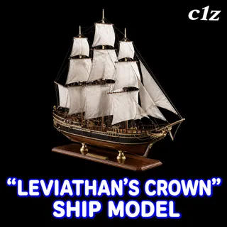 "Leviathan's Crown"Ship Model-Arc Raiders