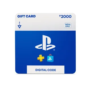 Playstation PSN 2000 INR GIFT CARD   (INDIA)