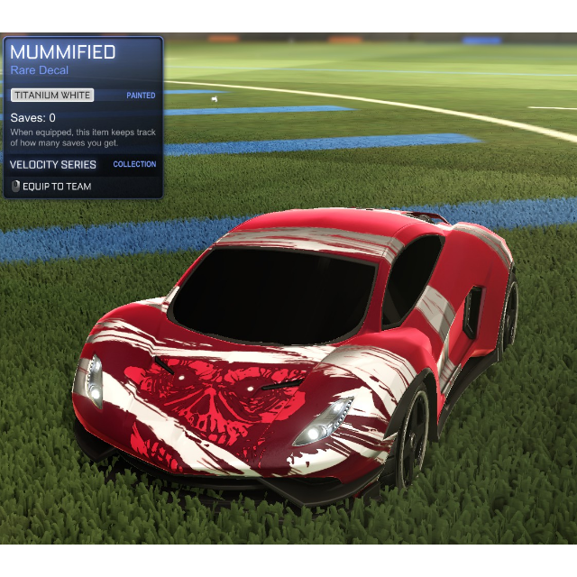 Mummified Endo Titanium White In Game Items Gameflip - how do you equip decals in roblox