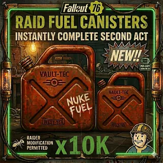 PC Raid fuel canisters x10K PC