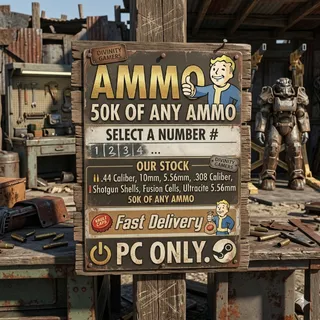 Ammo 50K of your choice PC