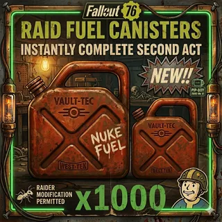 PC Raid fuel canisters x1000