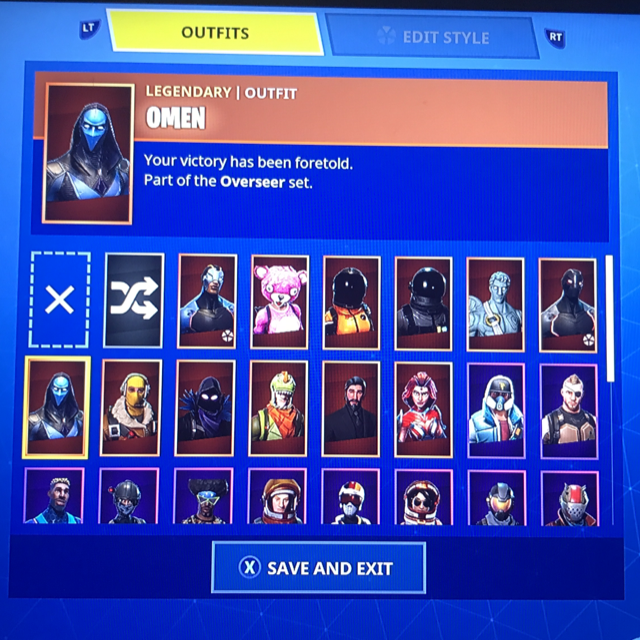 Overseer set fortnite