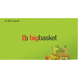 BigBasket ₹5000 E-Gift Card ⚡ Fast Delivery | India Redemption Only