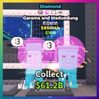 Diamond Garama & Madundung 850M/s