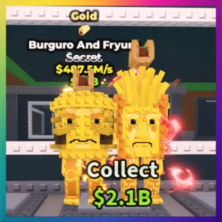 Gold Burguro and Fryuro 487.5M/S