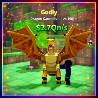 $2.7Qn/s | Dragon Cannelloni (Maxed)
