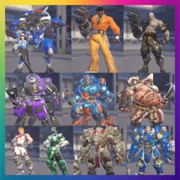 Aged Gold Support + 40 Skins
