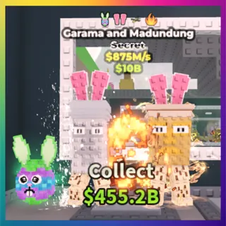 Garama & Madundung 875M/s