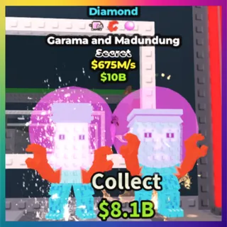 Garama and Madundung Diamond 675M/s