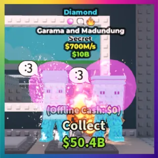 Diamond Garama and Madundung 700M/s 