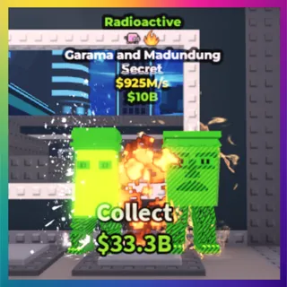 Radioactive Garama & Madundung 925M/