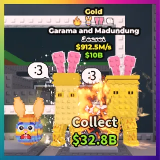 Gold Garama & Madundung 912.5M/s