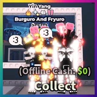 Yin Yang Burguro and Fryuro 3.6B/s