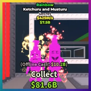 Rainbow Ketchuru and Musturu