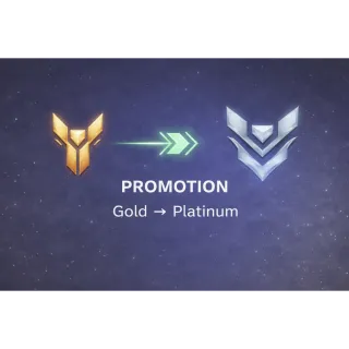 Gold To Platinum (Any Role On PC)