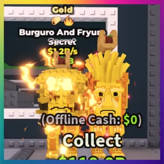 Burguro and Fryuro Gold 1.2B/S