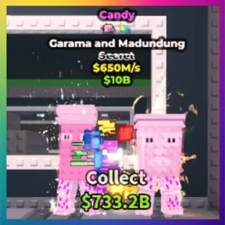 Candy Garama & Madundung 650M/s