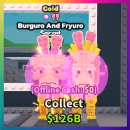 Gold Burguro and Fryuro 1.3B/s