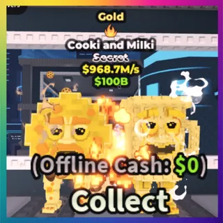 Gold Cooki and Milki 968.7M/s