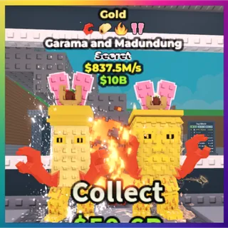Garama and Madundung Gold 837.5M/s