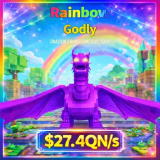 $27.4QN/S Rainbow Dragon Cannelloni