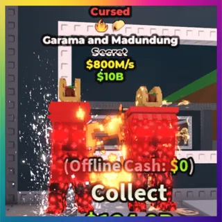 Garama and Madundung Cursed 800M/s