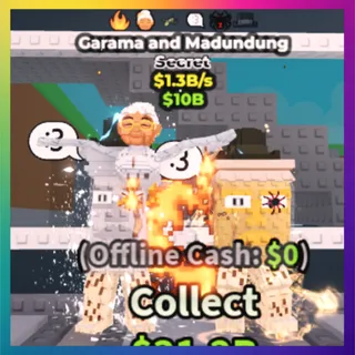 Garama and Madundung 1.3B/s