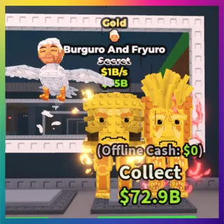 Gold Burguro and Fryuro 1B/s