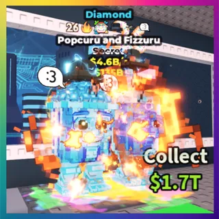 Diamond Popcuru and Fizzuru 4.6B/s