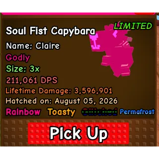 Rainbow Glitched Soul Fist 211K DPS