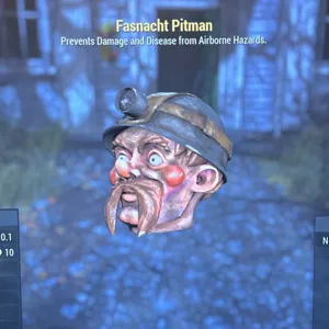 Fasnacht Pitman Mask