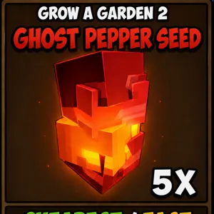 5x ghost pepper seeds
