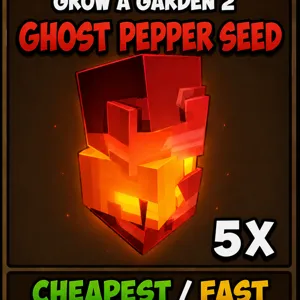 5x ghost pepper seeds