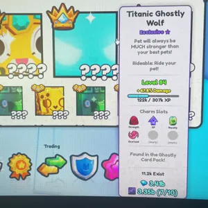 titanic ghostly wolf