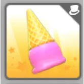 ADOPT ME ICE CREAM CONE HAT