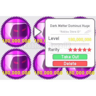 Other 4x Dm Dominus Huge 180m In Game Items Gameflip - id for roblox dominus 2019