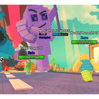 HUGE CORRUPTED MR CARROT 9.6KG TITANIC SIZE LVL 2 50K DPS PVB | CHEAP PLANTS VS BRAINROTS (SEE MY PROFILE FOR MORE PLANTS!)