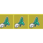 CHEAPEST x3 HASTATE LEAF STICKERS | CHEAP BEESMAS STICKER BEE SWARM SIMULATOR