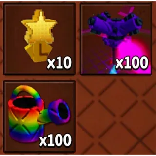 CHEAPEST x10 STAR FRUIT SEEDS + FREE SUPER SPRINKLER AND WATER CANS | GROW A GARDEN 2 CHEAP BUNDLE