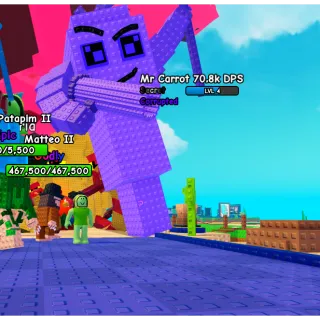 HUGE TITANIC SIZED CORRUPT MR CARROT 8.1KG LVL 4 70K DPS PVB | CHEAP PLANTS VS BRAINROTS (SEE MY PROFILE FOR MORE PLANTS!)