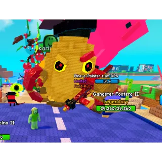 LIMITED HUGE TITANIC RUBY GOLD PINE A PAINTER 12KG LVL 6 1.1M DPS PVB | FUSION PLANTS VS BRAINROTS (SEE MY PROFILE FOR MORE!)